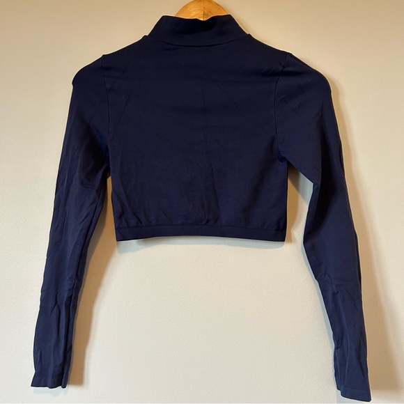 Free People Super Crop Seamless Turtleneck - Picture 2 of 4